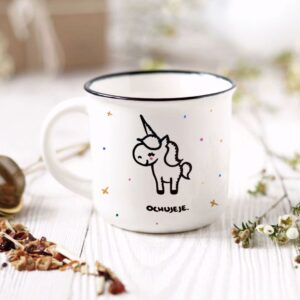 Kubek z Niegrzecznym Jednorożcem Ochujeje