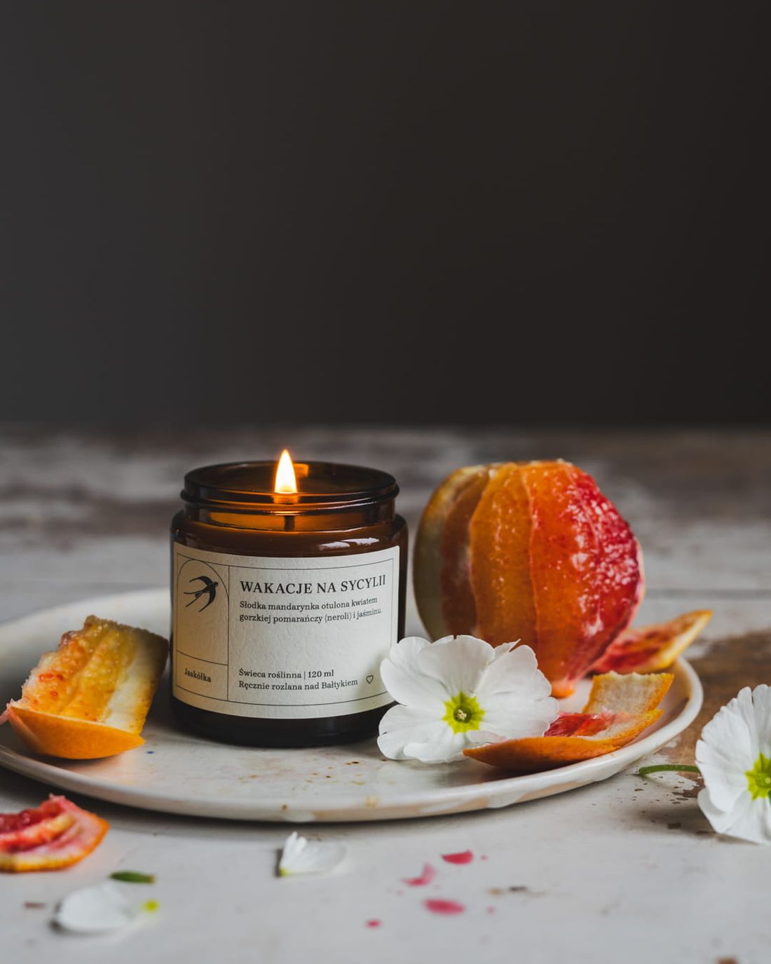 Świeca Sojowa Wakacje na Sycylii - Jaskółka - obrazek 2