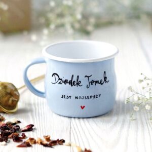 Emaliowany Kubek najlepszego Dziadka