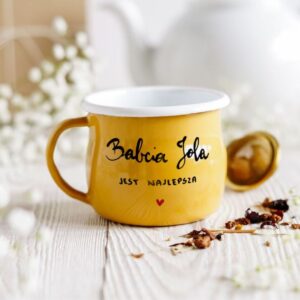 Emaliowany Kubek najlepszej Babci