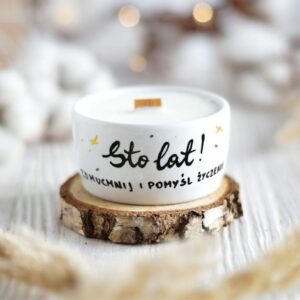 Świeca Sojowa na Urodziny