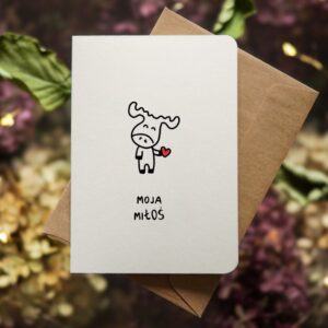 Kartka Walentynkowa Moja Miłoś